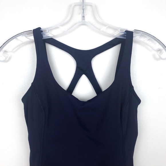Lululemon | Optimal Tank Sports Bra Deep Indigo 4 - Picture 3 of 8
